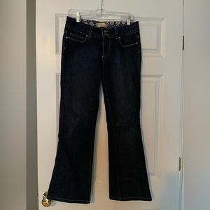 Paige Bootcut Jeans, Size 28